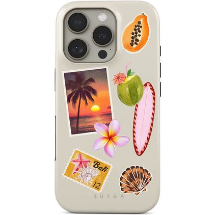 Burga Tough Coque iPhone 16 Pro Coque arrière Rigide Anti-Chocs - Sun Chaser