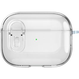 Mobigear Crystal Clip Coque Apple AirPods Pro 2 Coque Rigide - Transparent