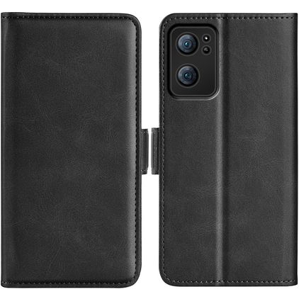Mobigear Slim Magnet Housse OPPO Find X5 Lite Etui Porte-Monnaie - Noir