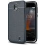 Mobigear Luxury Coque Nokia 1 Coque arrière en TPU Souple - Bleu Marin