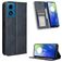 Mobigear Sensation Housse Motorola Moto E14 Etui Porte-Monnaie - Bleu