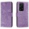 Mobigear Flowers Housse HONOR 200 Lite Etui Porte-Monnaie - Violet
