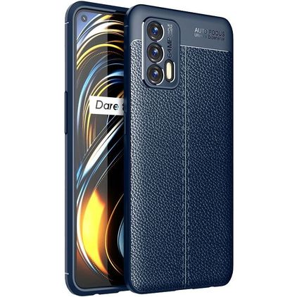 Mobigear Luxury Realme GT TPU souple Coque arrière - Bleu