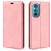 Mobigear Retro Slim Motorola Edge 30 Étui Portefeuille - Rose