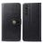 Mobigear Snap Button Housse Realme X50 Pro Etui Porte-Monnaie - Noir