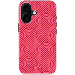 MIO Coque iPhone 16 MagSafe Coque arrière Rigide - Wild Hearts