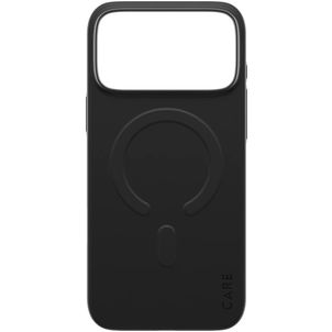CARE by PanzerGlass SL1M Coque iPhone 17 Pro MagSafe Coque arrière Rigide Extra-fin - Noir