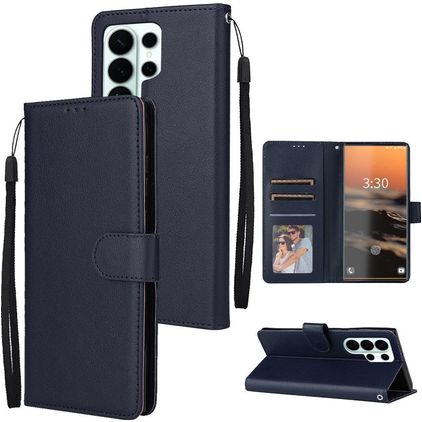 Mobigear Wallet Housse Samsung Galaxy S26 Ultra Etui Porte-Monnaie - Bleu