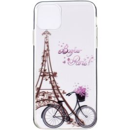 Mobigear Design Coque iPhone 12 Pro Max Coque arrière en TPU Souple - tour Eiffel