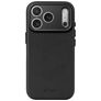 Decoded Coque iPhone 18 Pro Max MagSafe Coque arrière en Cuir Véritable Anti-Chocs - Noir
