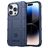 Mobigear Rugged Shield Coque iPhone 15 Pro Max Coque arrière en TPU Souple Anti-Chocs - Bleu