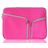 Mobigear Double Zipper Pochette Ordinateur portable en Neoprène 12 Pouces Housse ordinateur - Rose