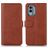 Mobigear Wallet Housse Nokia X30 Etui Porte-Monnaie - Marron
