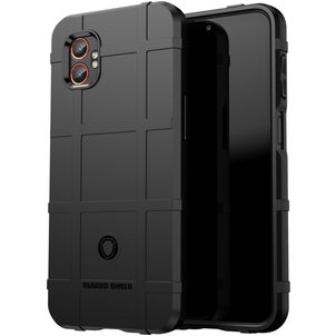 Mobigear Rugged Shield Coque Samsung Galaxy Xcover 7 Pro Coque arrière en TPU Souple Anti-Chocs - Noir