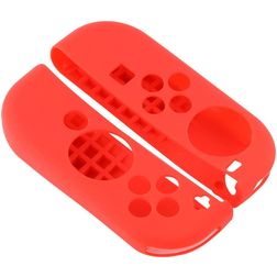 Mobigear Classic Coque Nintendo Switch Coque en Silicone Souple - Rouge