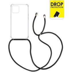 My Style Loop Transparente iPhone 15 Plus Coque avec cordon en TPU Souple - Transparent