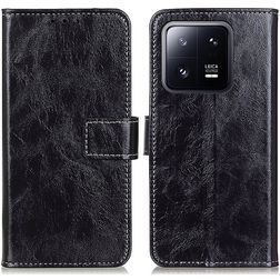 Mobigear Basic Housse Xiaomi 13 Etui Porte-Monnaie - Noir