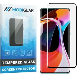 Mobigear Premium Xiaomi Mi 10 Verre trempé Protection d'écran - Compatible Coque - Noir