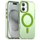 Mobigear Shockproof Coque iPhone 18 MagSafe Coque arrière Rigide - Vert