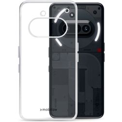 Mobilize Gelly Case Coque Transparente Nothing Phone (3a) Coque arrière en TPU Souple - Transparent