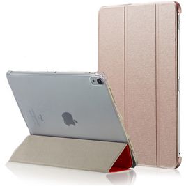 Mobigear Tri-Fold Slim Coque iPad Pro 11 Pouces (2018) Etui - Rose doré Mobigear Tri-Fold Slim Coque iPad Pro 11 Pouces (2018) Etui - Rose doré