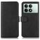 Mobigear Wallet Housse POCO X6 Pro Etui Porte-Monnaie - Noir