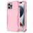 Mobigear Ultra Tough Coque iPhone 14 Pro Coque arrière Rigide Anti-Chocs - Rose