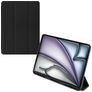 Mobilize Solid Folio Coque iPad Air 13 Pouces (2024) Etui - Noir