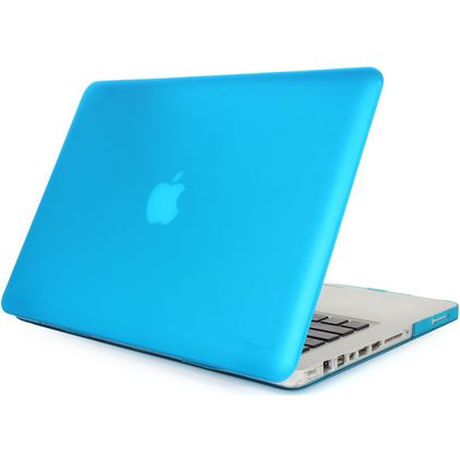 Mobigear Matte MacBook Pro 15 Pouces (2008-2012) Coque - Bleu - Model A1260 / A1286