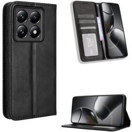 Mobigear Sensation Housse Xiaomi 14T Etui Porte-Monnaie - Noir