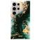 MIO Coque Samsung Galaxy S24 Ultra MagSafe Coque arrière Rigide - Green Marble