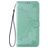 Mobigear Mandala Housse Motorola One Fusion Plus Etui Porte-Monnaie - Turquoise
