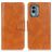 Mobigear Classy Housse Nokia X30 Etui Porte-Monnaie - Cognac