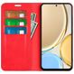 Mobigear Retro Slim Housse HONOR Magic 4 Lite Etui Porte-Monnaie - Rouge