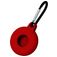 Mobigear Circle Key Coque Apple AirTag Porte-clés en en TPU Souple - Rouge