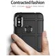 Mobigear Rugged Shield Coque Xiaomi Redmi Note 6 Pro Coque arrière en TPU Souple Anti-Chocs - Marron