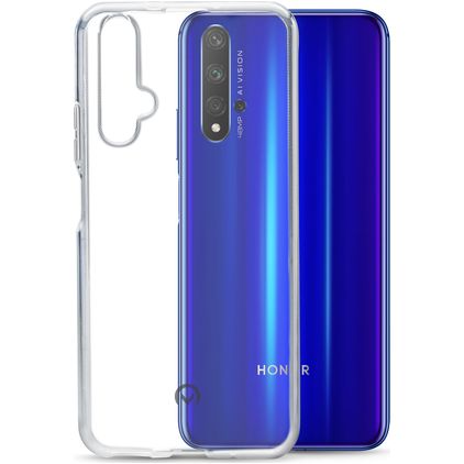 Mobilize Gelly Coque Transparente HONOR 20 Coque arrière en TPU Souple - Transparent