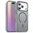 Mobigear Shockproof iPhone 17 Pro MagSafe Plastique rigide Coque arrière - Gris