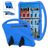 Mobigear AeroArmor Coque Samsung Galaxy Tab S10 Ultra Coque de tablette pour enfants avec Poignée Enfants en EVA + Porte-crayon - Bleu