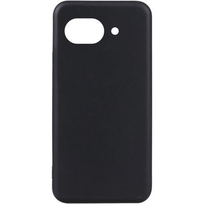 Mobigear basics Coque Google Pixel 10a Coque arrière en TPU Souple - Noir