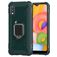Mobigear Armor Ring Coque Samsung Galaxy A01 Coque arrière en TPU Souple Anti-Chocs avec Anneau-Support - Vert