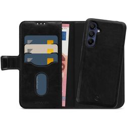 Mobilize Magnet Gelly Wallet Housse Samsung Galaxy A15 Etui avec Coque Détachable Porte-Monnaie - Noir
