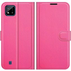 Mobigear Classic Housse Realme C11 (2020) Etui Porte-Monnaie - Magenta
