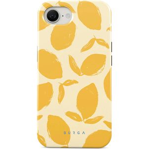 Burga Tough Coque iPhone 16e Coque arrière Rigide Anti-Chocs - Lemon Tart