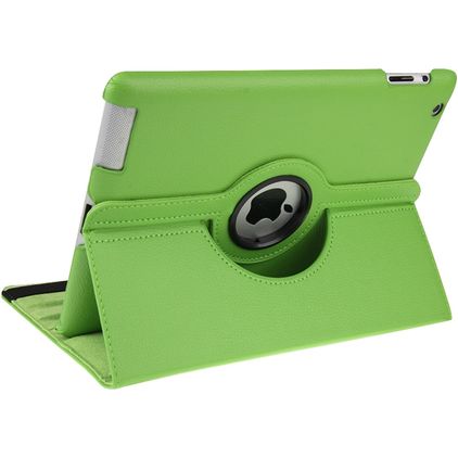 Mobigear DuoStand Coque iPad 2 (2011) Etui Rotatif - Vert