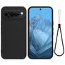 Mobigear Colors Coque Google Pixel 9 Pro Coque arrière en TPU Souple - Noir