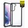 ITSkins SupremeClear Coque Samsung Galaxy S21 Plus Coque arrière Rigide Anti-Chocs - Transparent / Noir