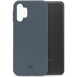 Mobilize Rubber Gelly Coque Samsung Galaxy A13 4G Coque arrière en TPU Souple - Matt Blue