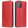 Fierre Shann Art iPhone 12 Mini Étui Portefeuille - Rouge