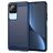 Mobigear Brushed Slim Coque POCO F4 Coque arrière en TPU Souple - Bleu